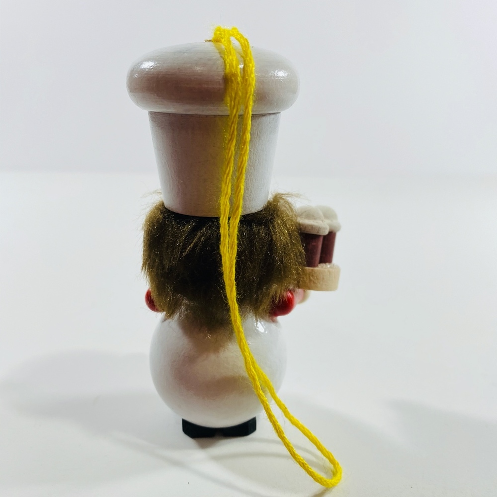 Steinbach Cup Cake Maker Wooden Christmas Ornament - Picture 6 of 7